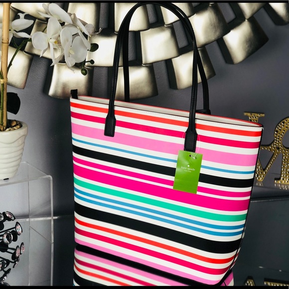 Kate Spade Karla Beech Street Tote & Wallet - Picture 3 of 8